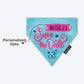 HUFT Personalised (Date) Save The Date Proposal Dog Bandana - Heads Up For Tails