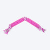 HUFT Taffy Twist Chew Toy For Dog - Pink - Heads Up For Tails