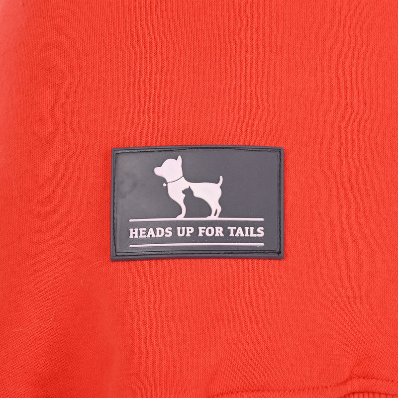 HUFT Bestie Snuggle Sweatshirt For Dog - Red