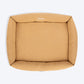 HUFT Personalised Nap Haven Orthopaedic Lounger Bed For  Dog - Light Brown - Heads Up For Tails
