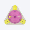 HUFT Triangle Toss Interactive Toy For Dog - Pink - Heads Up For Tails