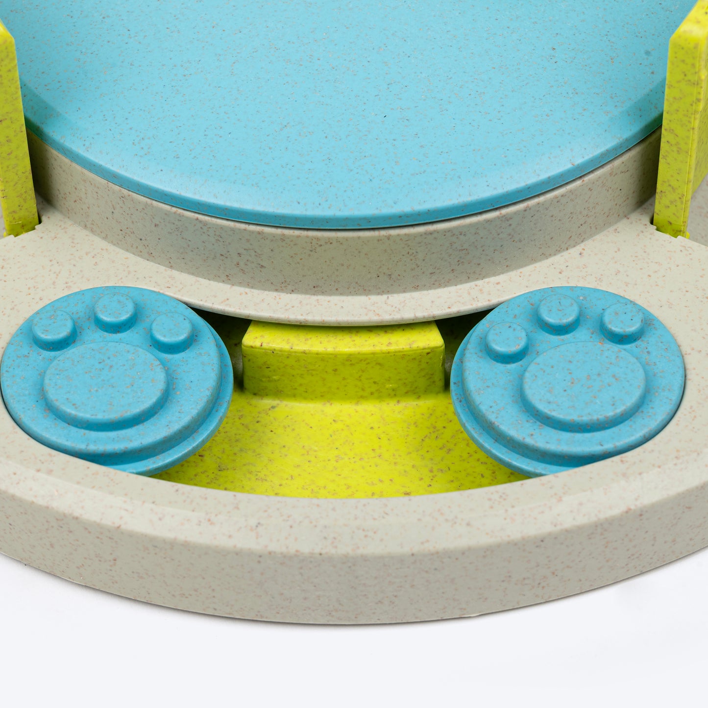 HUFT Puzzle Pop Interactive Toy For Dog - Blue & Green - Heads Up For Tails