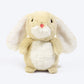 HUFT Funny Bunny Plush Toy For Dog - Beige & White