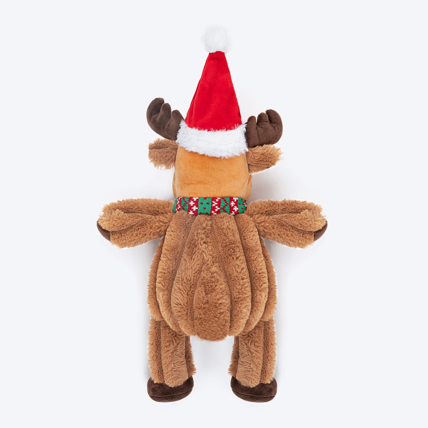 HUFT Very Merry Friend Plush Toy For Dog - Brown