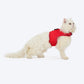 HUFT Essential Harness & Leash Set For Cat - Red - Heads Up For Tails