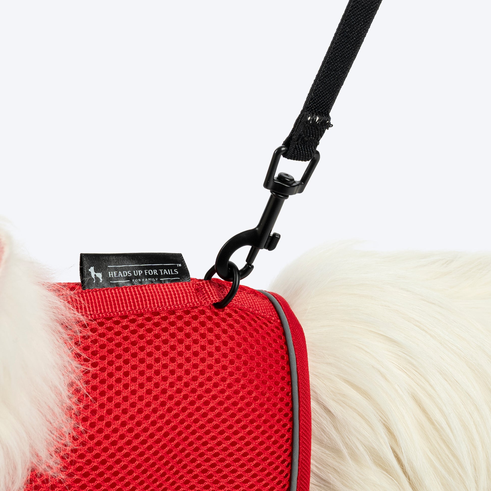 HUFT Essential Harness & Leash Set For Cat - Red - Heads Up For Tails