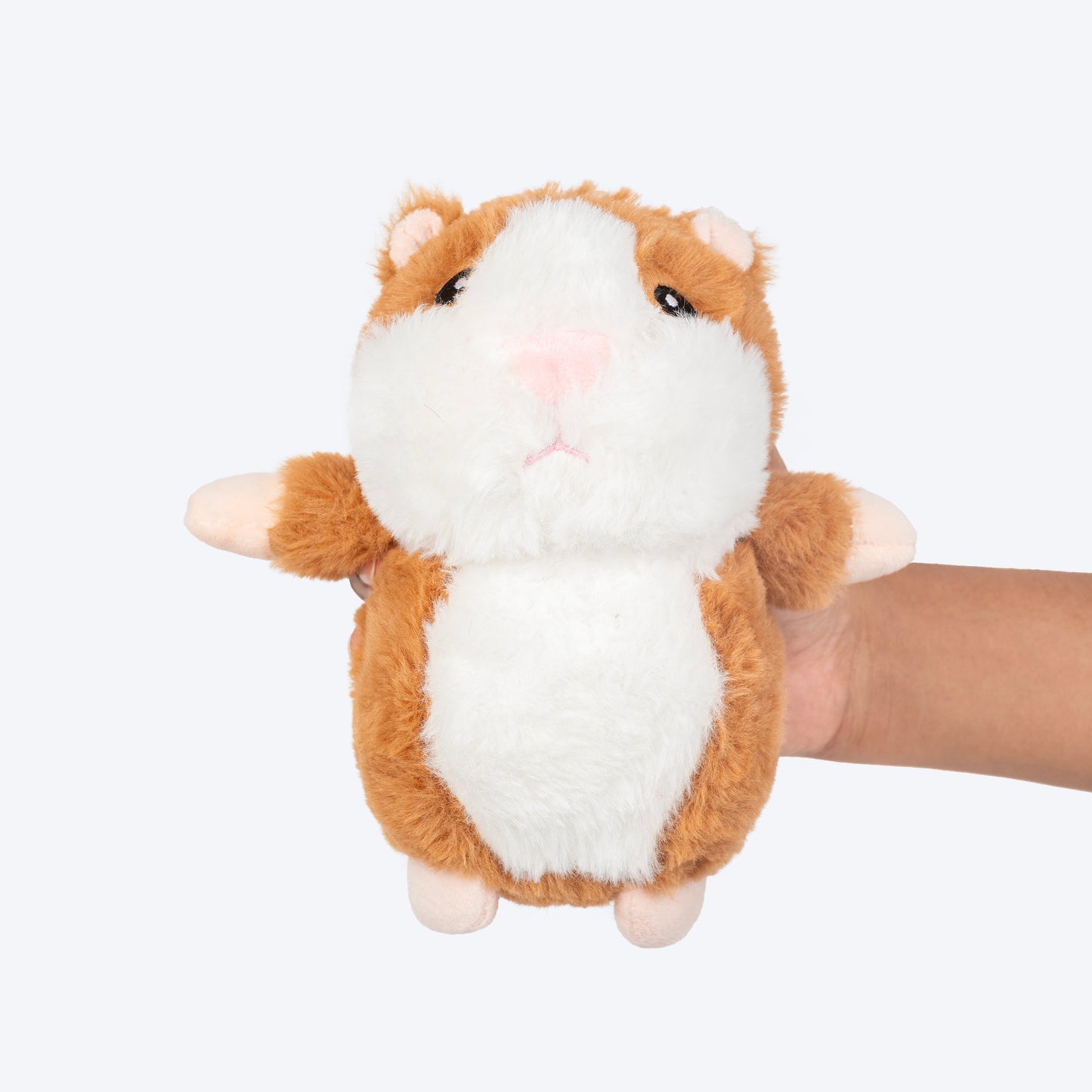 HUFT Funny Ferret Plush Toy For Dog - Brown & White