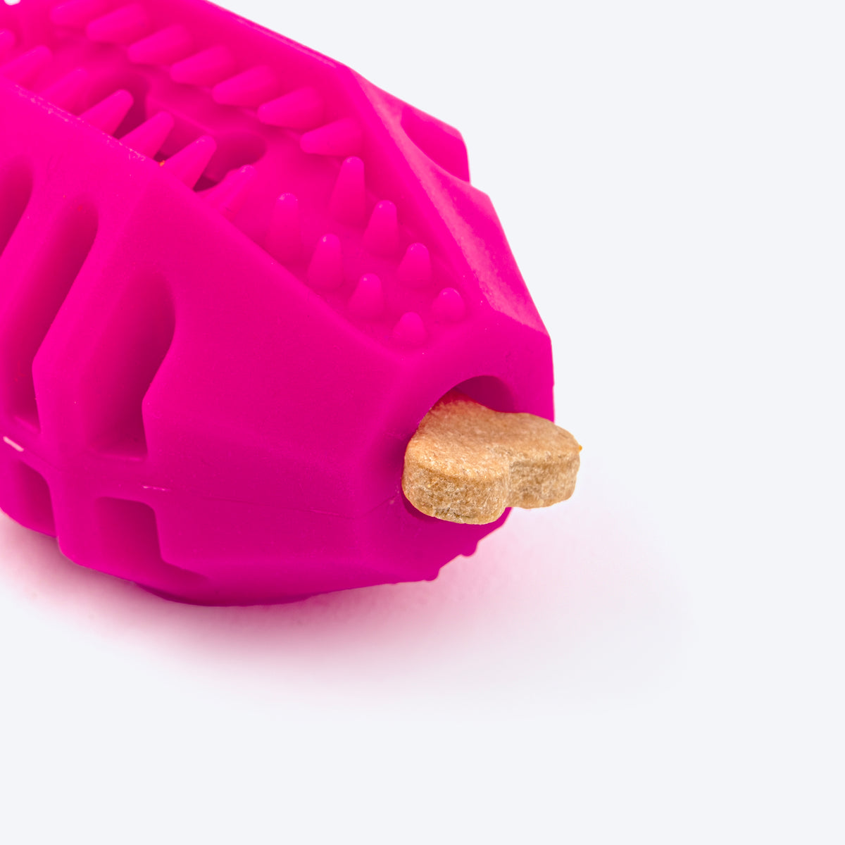 Dash Dog Rugby Roller Chew Toy For Dog - Pink - Heads Up For Tails
