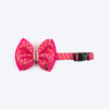 HUFT Royal Rang Bow Tie With Strap For Dog - Pink - Heads Up For Tails