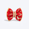 HUFT Rajwada Chevron Bow Tie For Dog - Red - Heads Up For Tails