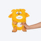 HUFT Toothy Nomster Plush Toy For Dog - Yellow