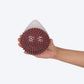 Dash Dog Hedgehog Squeaky Chew Toy For Dog - Brown