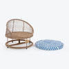 HUFT Purrfect Snuggle Elevated Bed With Cushion For Cat - Brown