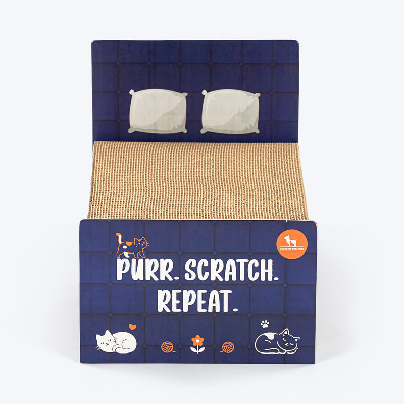 HUFT Kitty Bed Scratcher For Cat - Multicolor