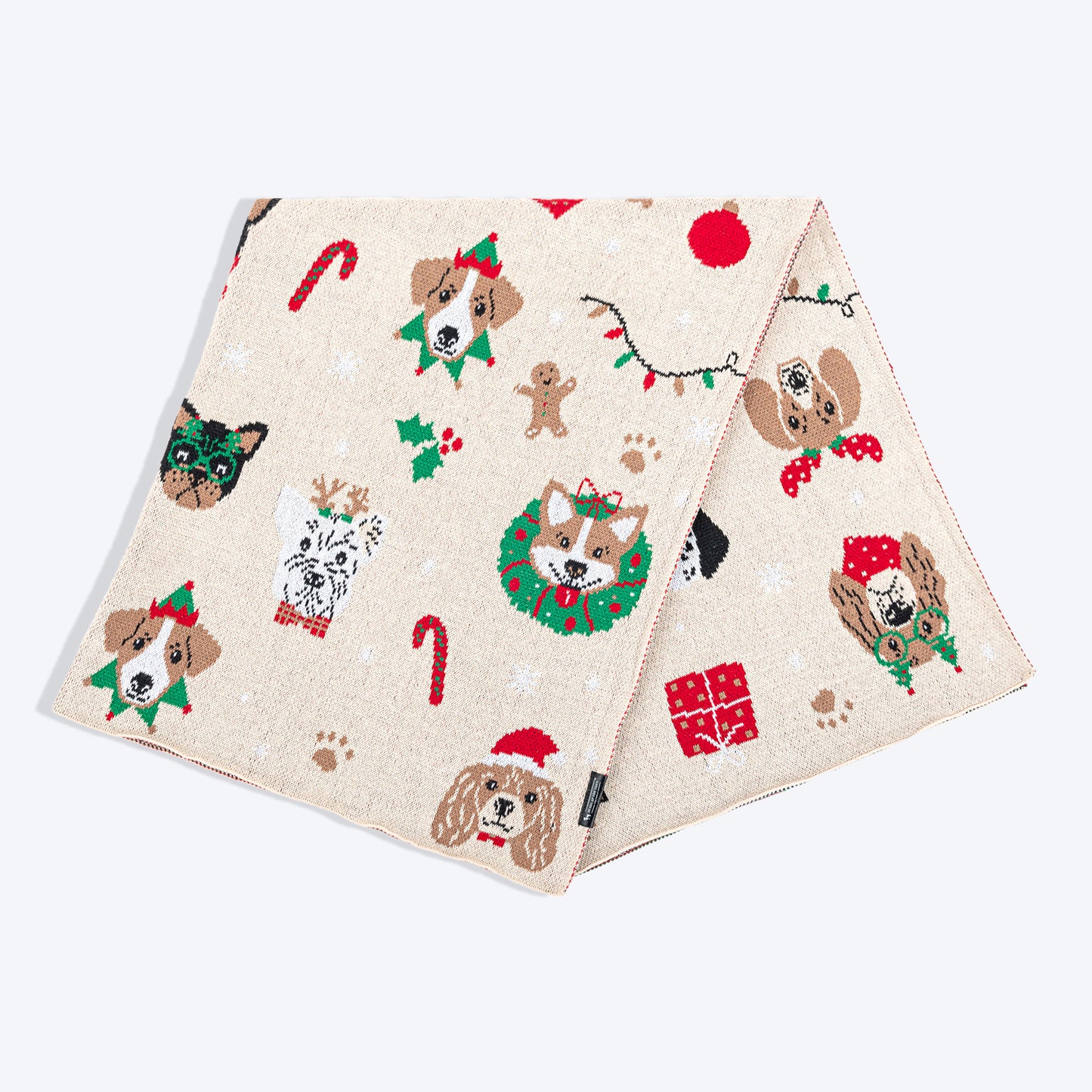 HUFT Woofy Wonderland Blanket For Dog & Cat - Beige