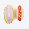 HUFT Hot Dog Plush Toy For Dog - Multicolor