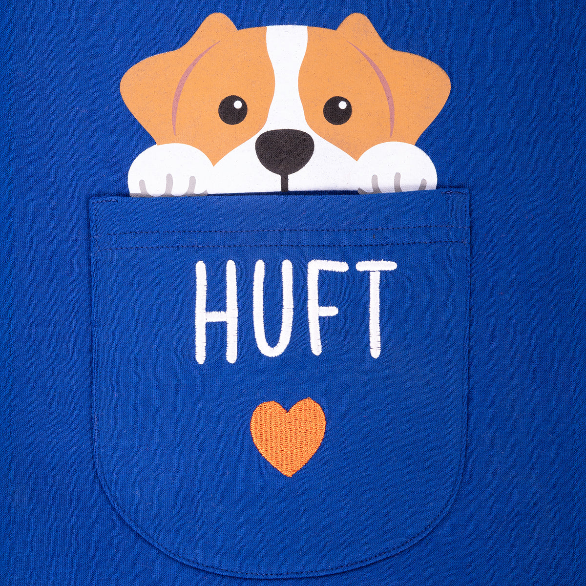 HUFT Pocket Buddy Sweatshirt For Dog - Blue
