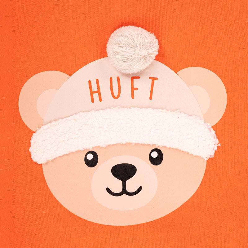 HUFT Pumpkin Bear Sweatshirt For Dog - Orange
