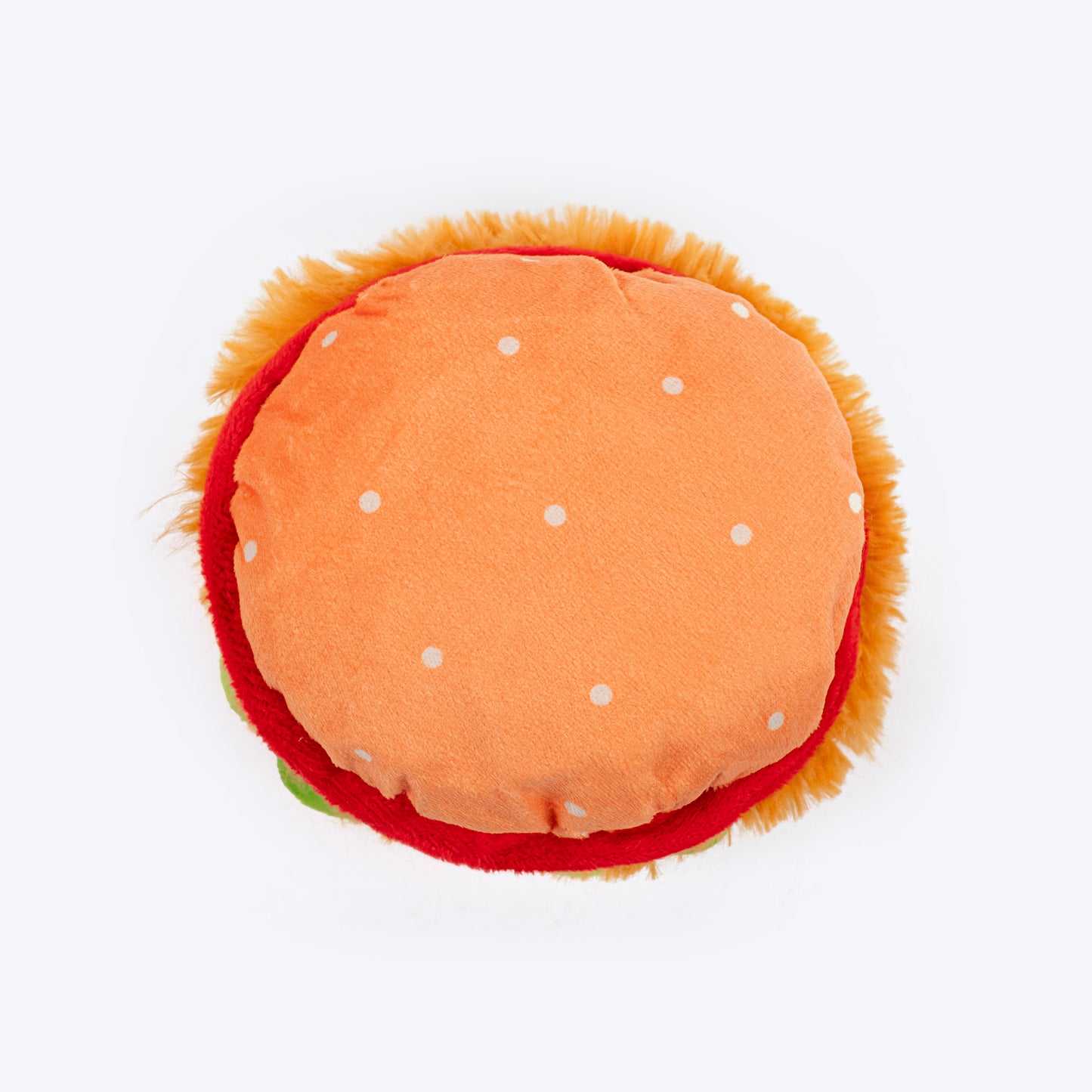 HUFT Bork-ger Plush Toy For Dog - Multicolor