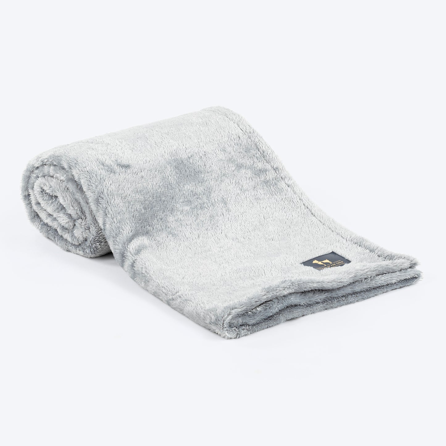 HUFT Furry Wrap Blanket For Dog & Cat - Light Grey_01