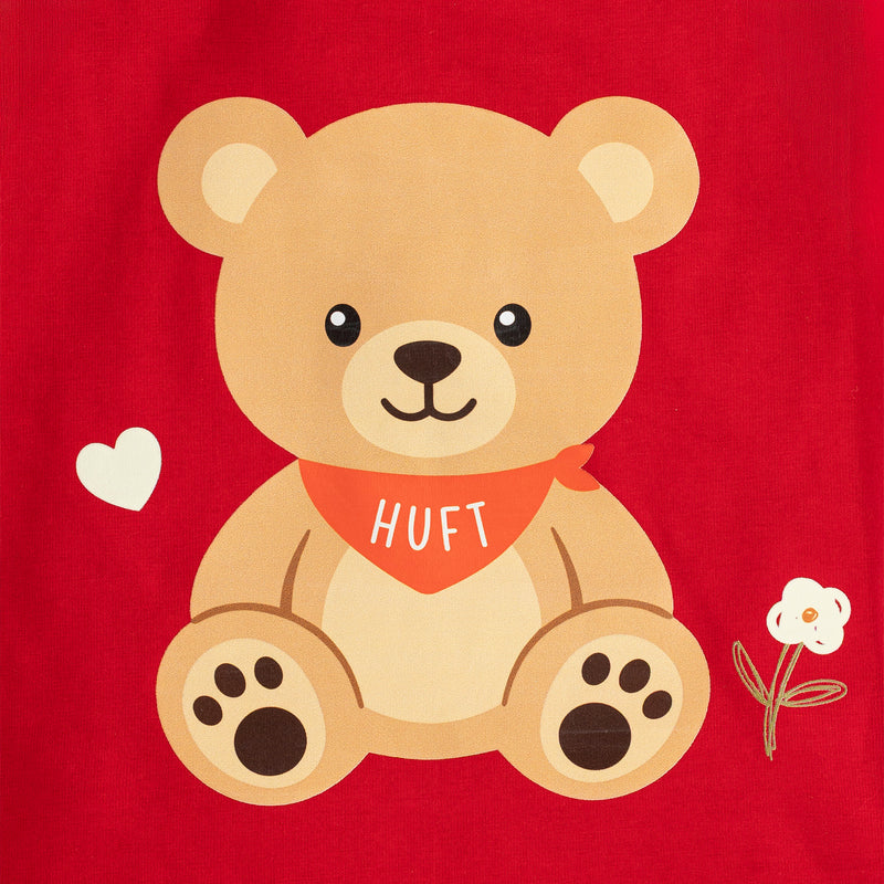 HUFT Bear Hug T-Shirt For Cat - Red