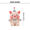 HUFT Barkday Piggy Plush Toy For Dog - Pink