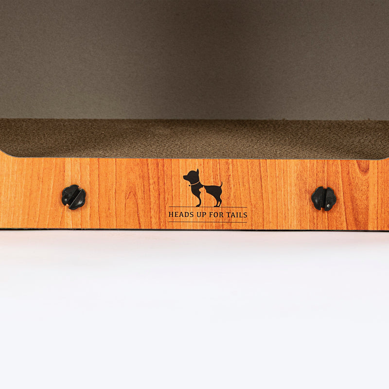 HUFT Whisker Haven Scratcher For Cat - Brown