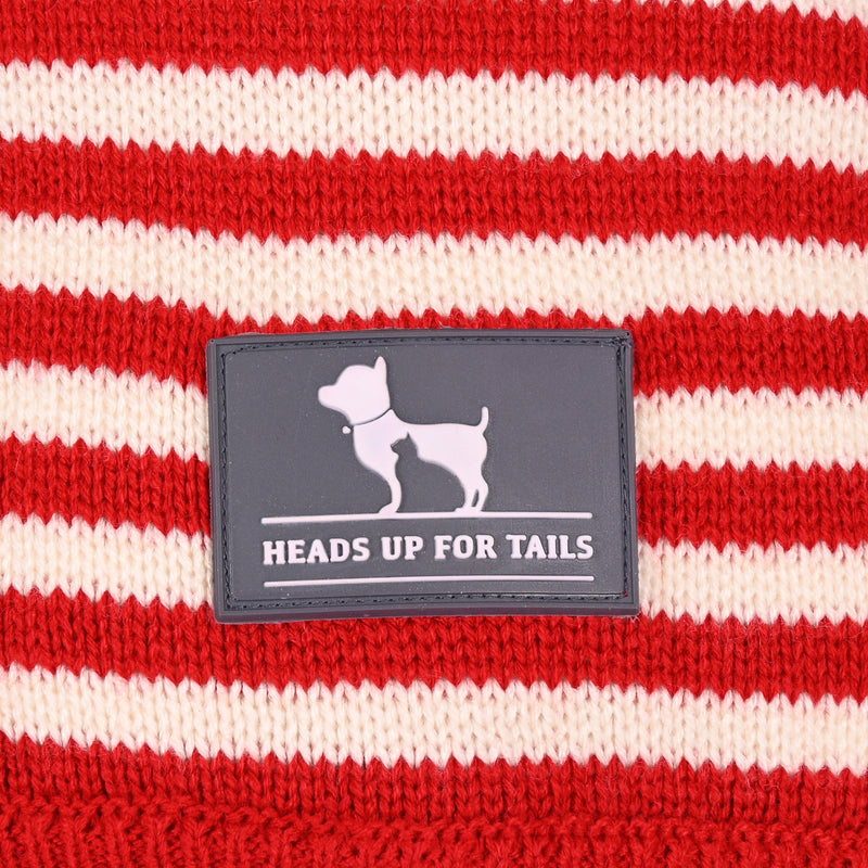 HUFT Happy Heart Sweater For Dog - Red