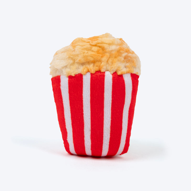 HUFT Pawrty Snacks Plush Toys With Catnip For Cat - Multicolor - Set Of 2
