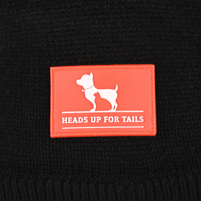 HUFT Cosy Bear Sweater For Dog - Black