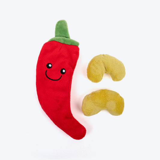 HUFT Peppurr Plush Toy With Catnip For Cat - Red