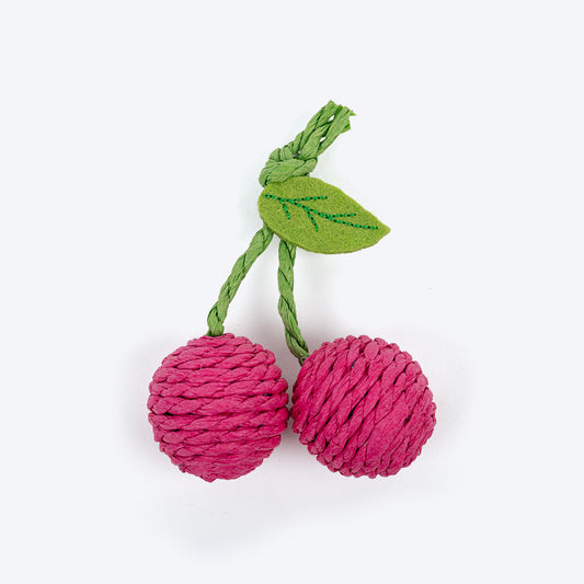 HUFT Cherrie Rattle Toy For Cat - Pink