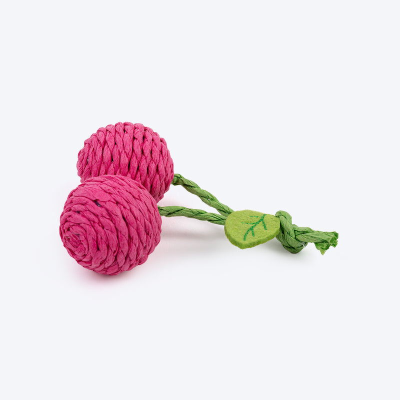 HUFT Cherrie Rattle Toy For Cat - Pink