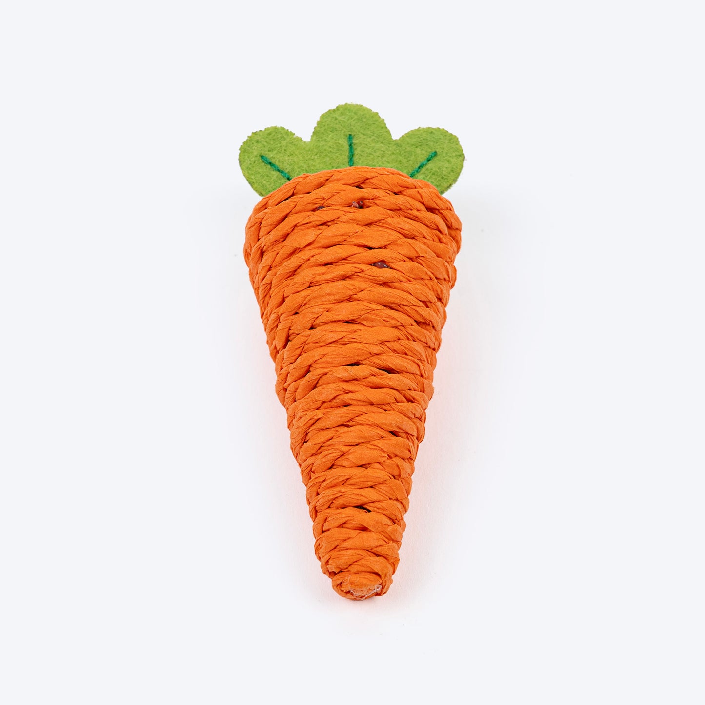 HUFT Carrotini Rattle Toy For Cat - Orange