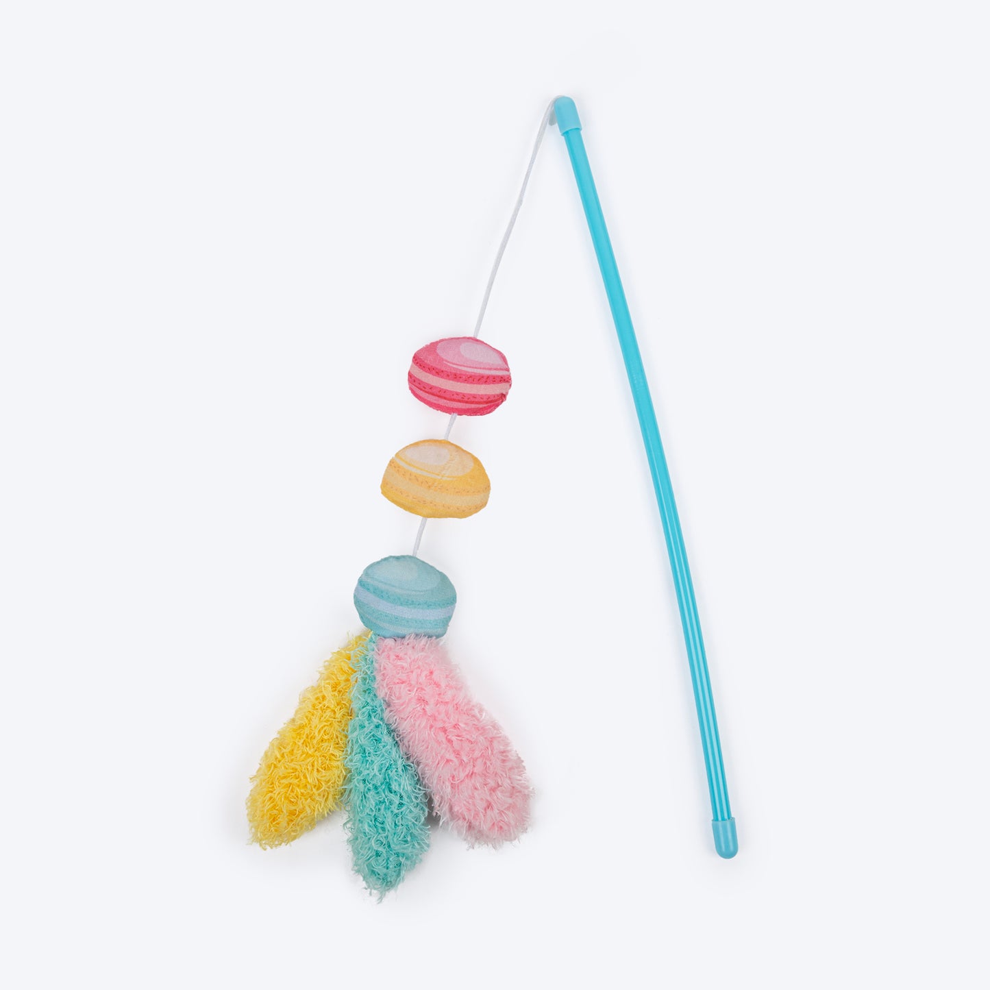 HUFT Macaron Wand Toy With Catnip For Cat - Multicolor