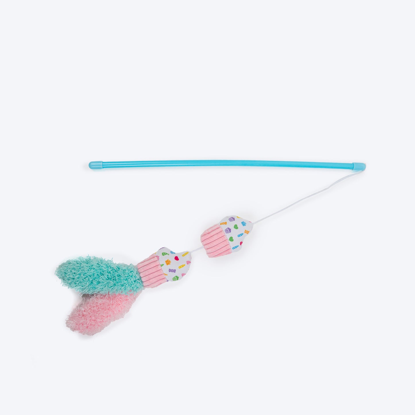 HUFT Cupcake Wand Toy With Catnip For Cat - Multicolor