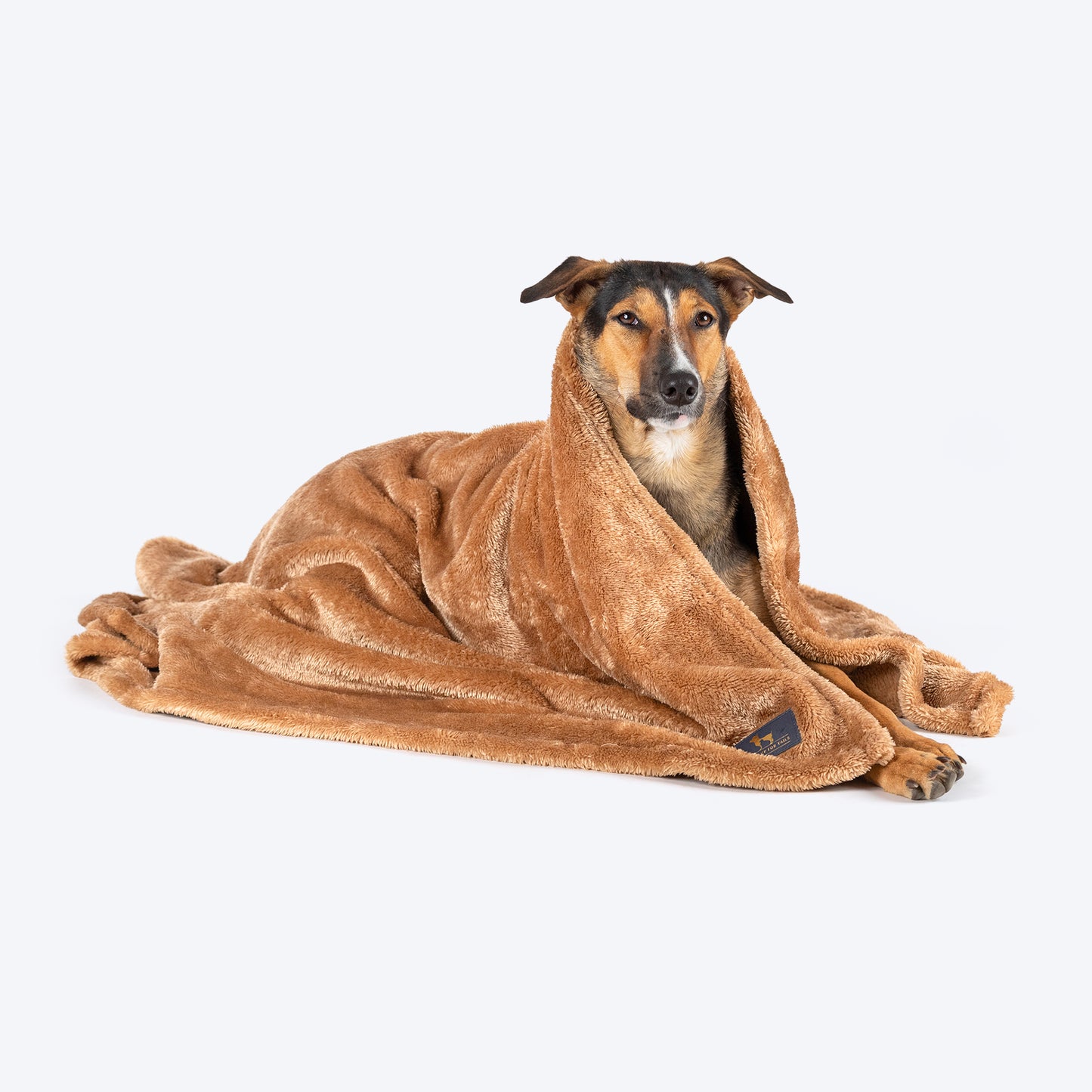 HUFT Furry Wrap Blanket For Dog & Cat - Brown_02