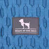 HUFT Cozy Knit Sweater For Dog - Blue