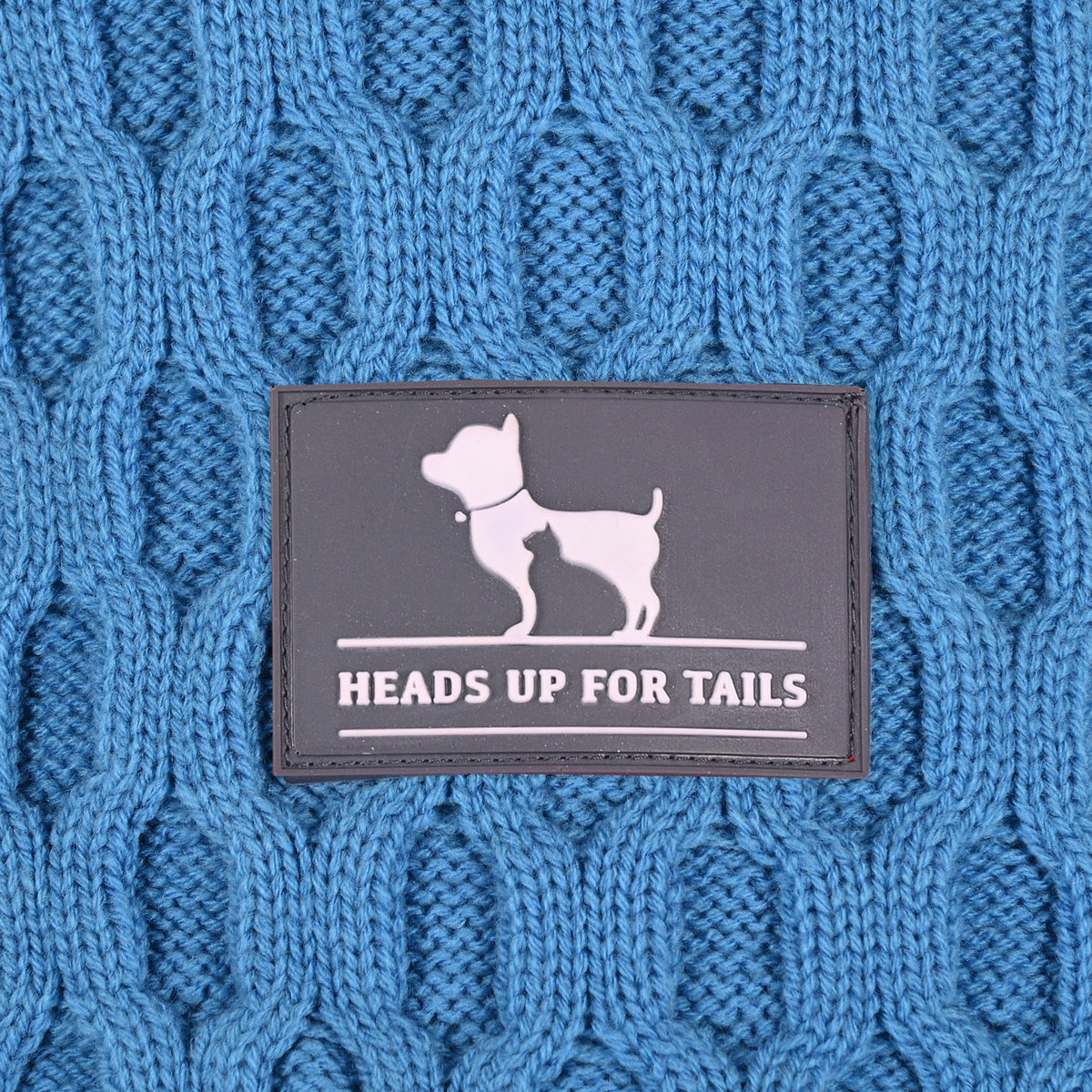 HUFT Cozy Knit Sweater For Dog - Blue