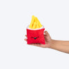 HUFT Fry-yay Plush Toy For Dog - Red & Yellow