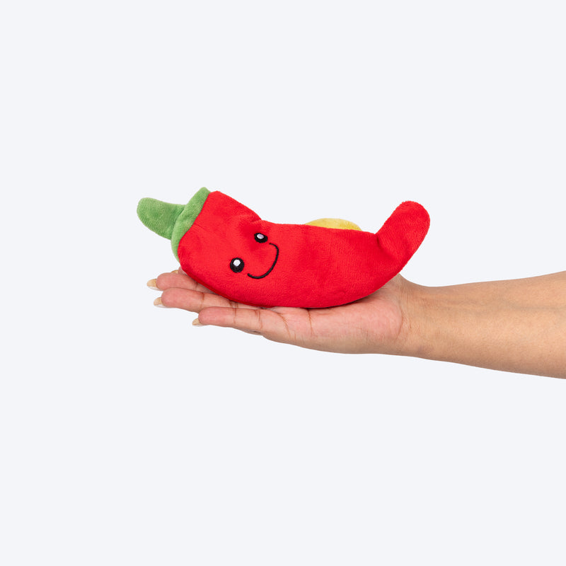 HUFT Peppurr Plush Toy With Catnip For Cat - Red
