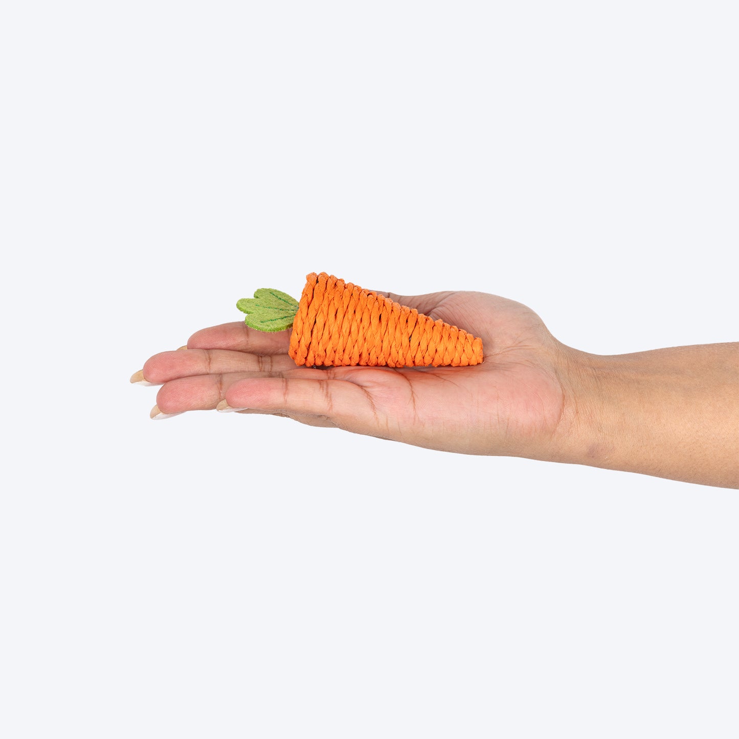 HUFT Carrotini Rattle Toy For Cat - Orange