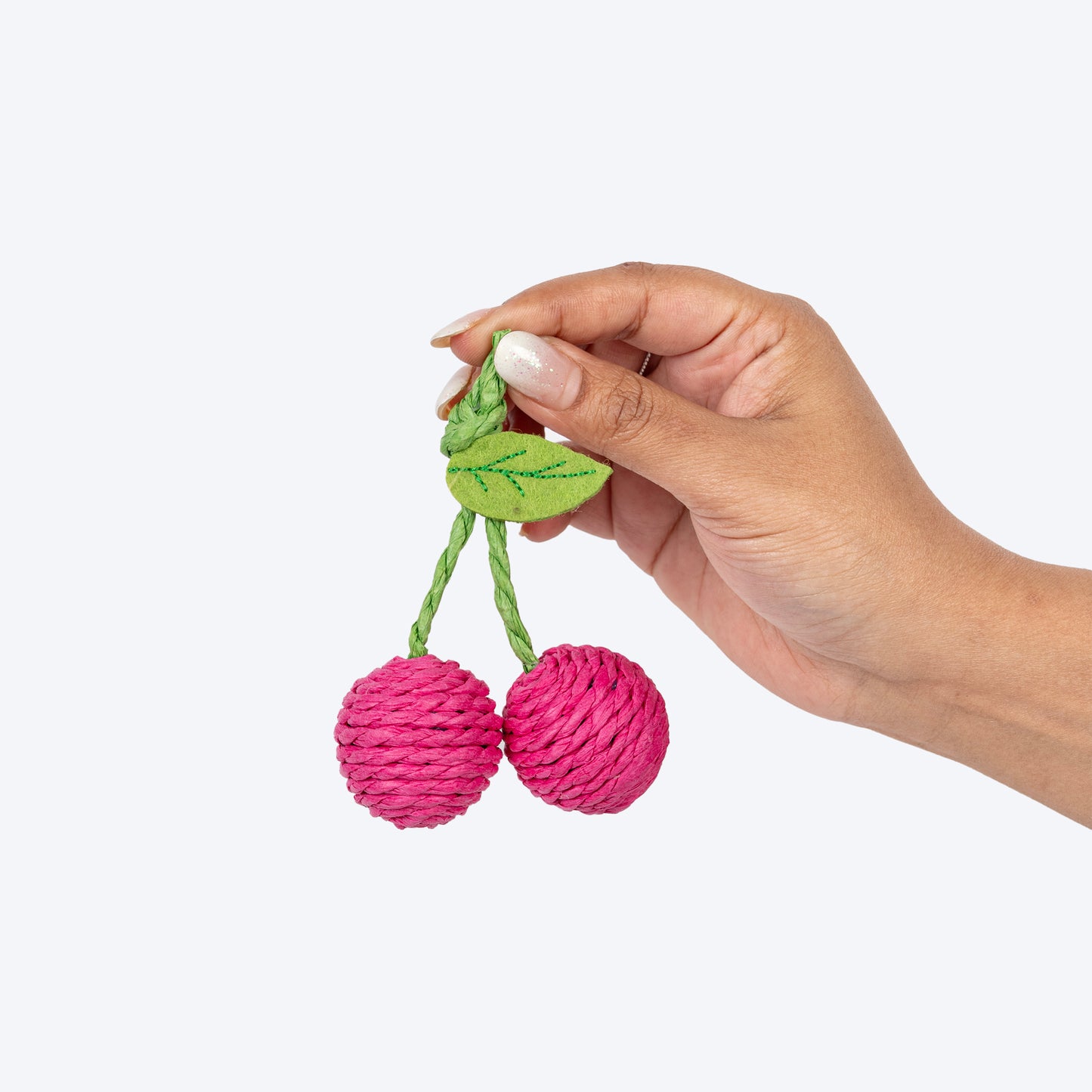 HUFT Cherrie Rattle Toy For Cat - Pink
