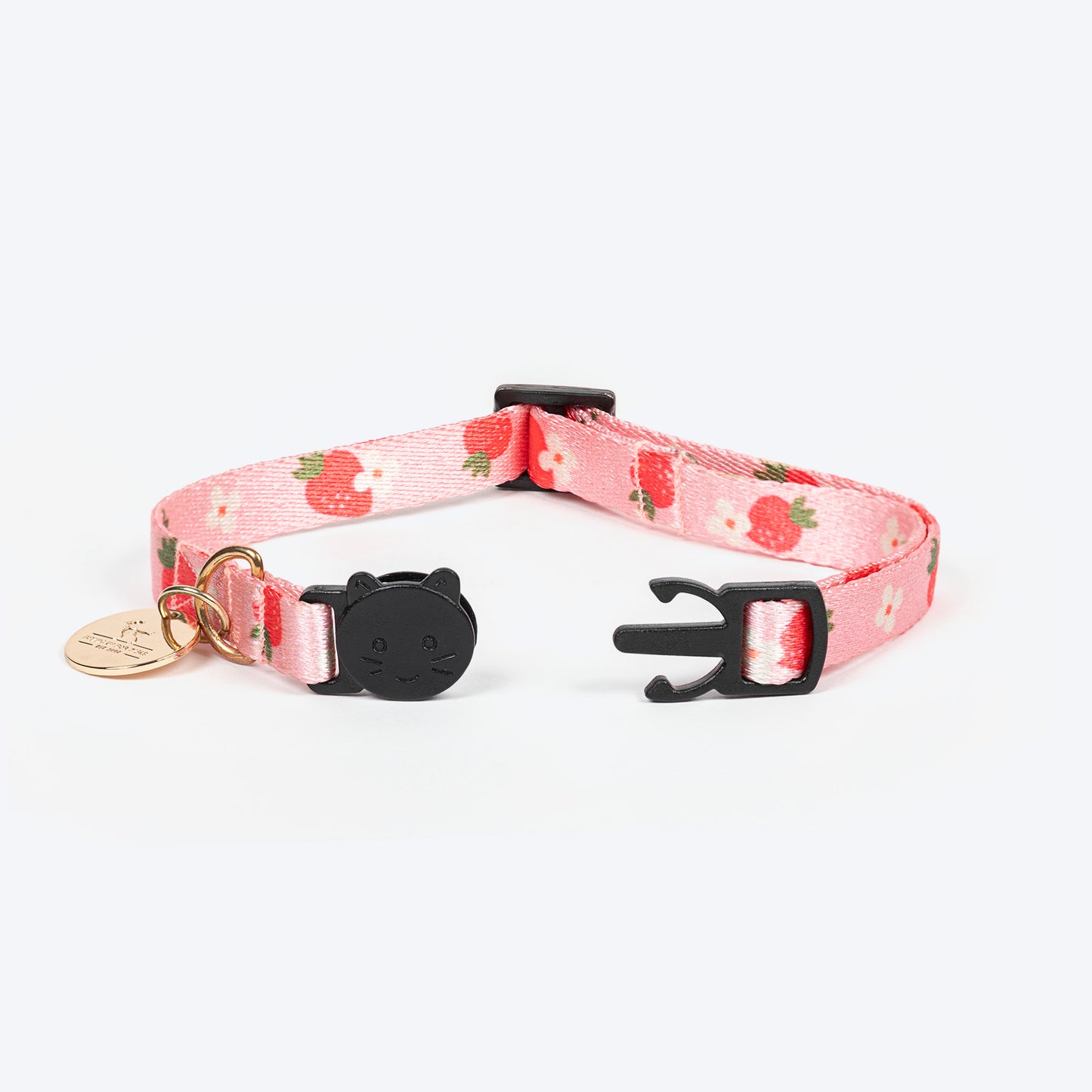 HUFT Meowvelous Cat Collar - Powder Pink - Heads Up For Tails