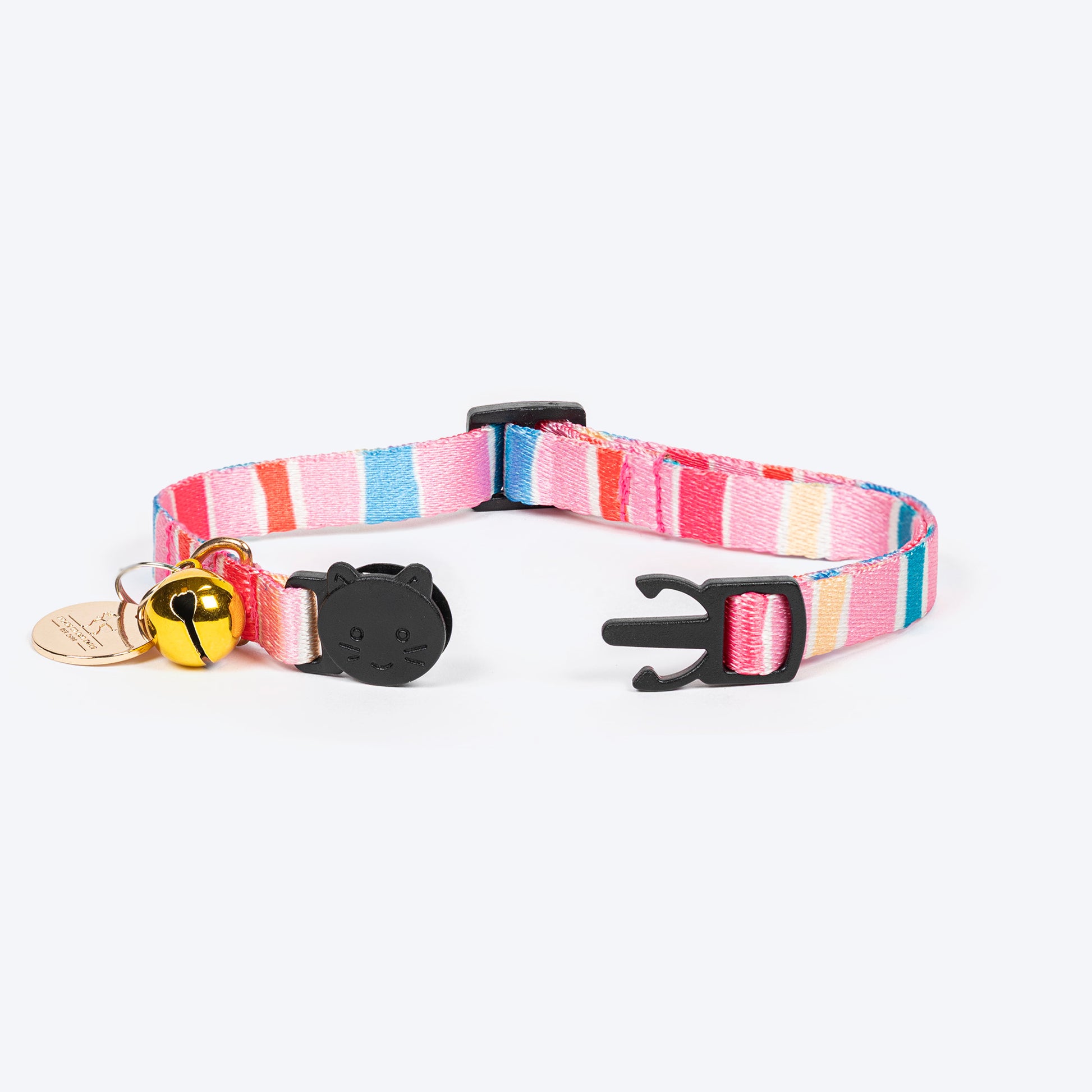 HUFT Meowvelous Cat Collar - Powder Pink - Heads Up For Tails