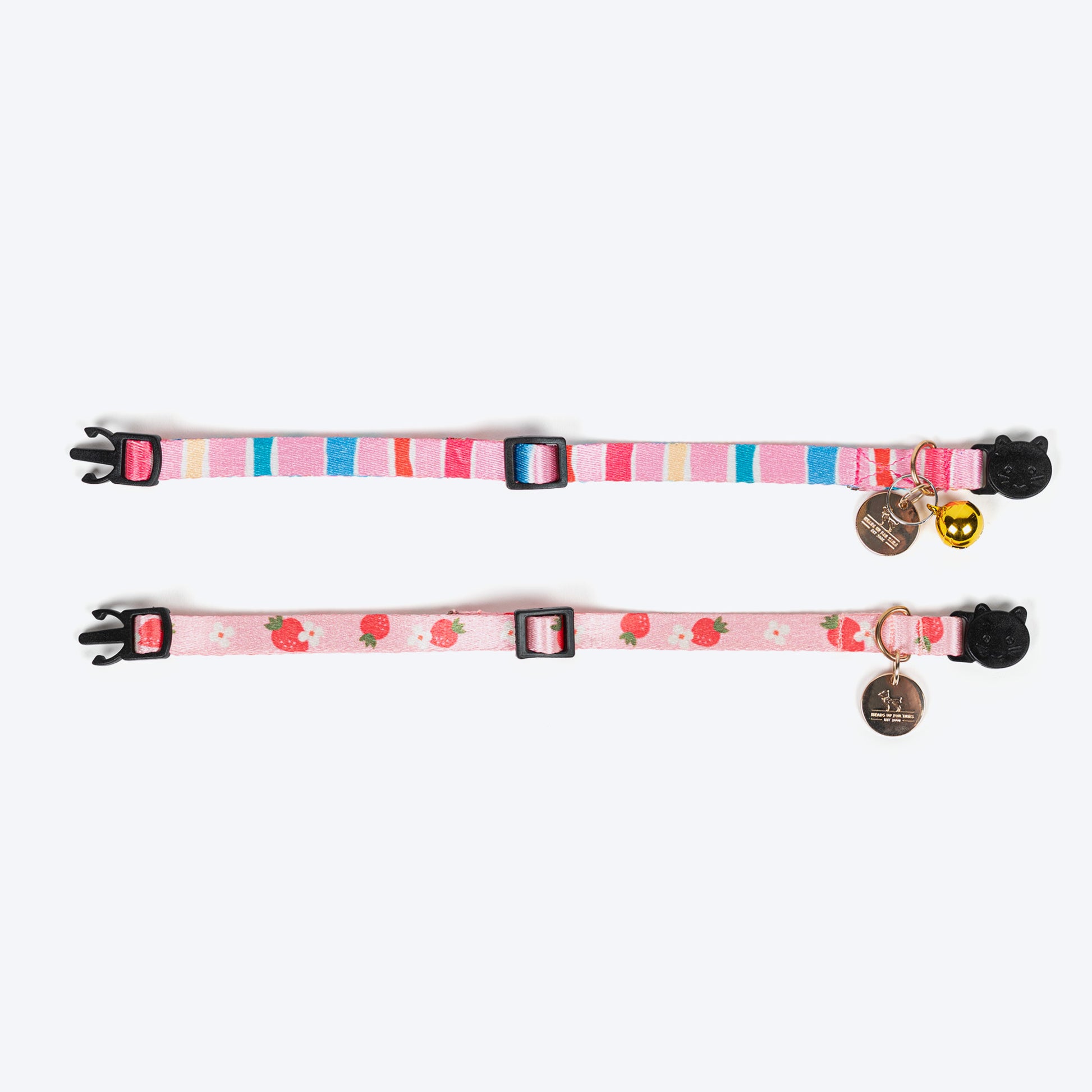 HUFT Meowvelous Cat Collar - Powder Pink - Heads Up For Tails