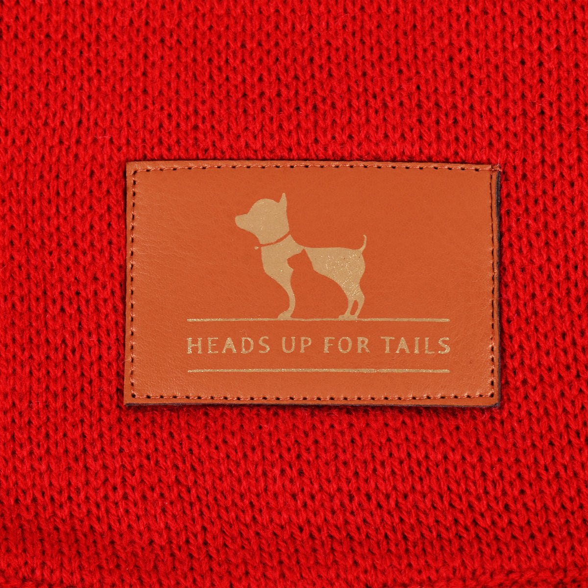 HUFT Merry Reindeer Sweater For Dog - Red