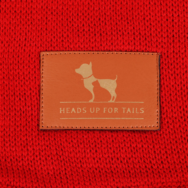 HUFT Merry Reindeer Sweater For Dog - Red
