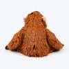 HUFT Mr. Munch Squeaky Plush Dog Toy - Brown