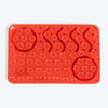 HUFT Paws & Play Puzzle Lick Mat For Dog & Cat - Red - Heads Up For Tails